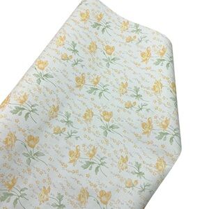 Miniatures 3 Collection Yellow Multi Floral Trail Matte Finish Vinyl wall paper